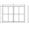 Midi-Sliding-Doors-Notice-Board-Magnetic-Tech